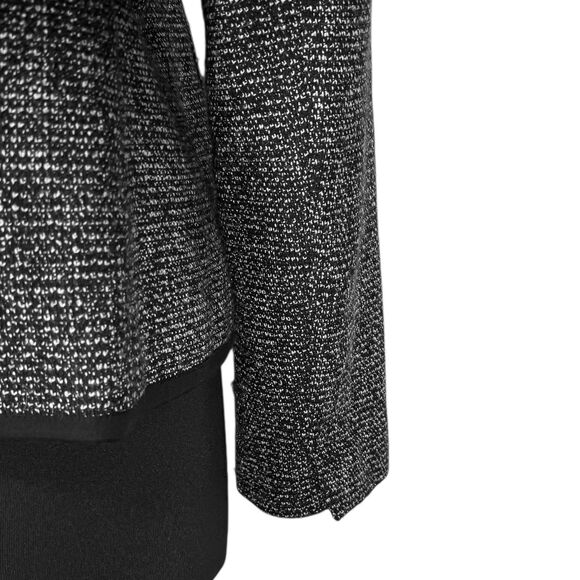 Banana Republic Women's Jacket 14 Gray Wool Blend Double Breasted Work Career - Picture 10 of 11